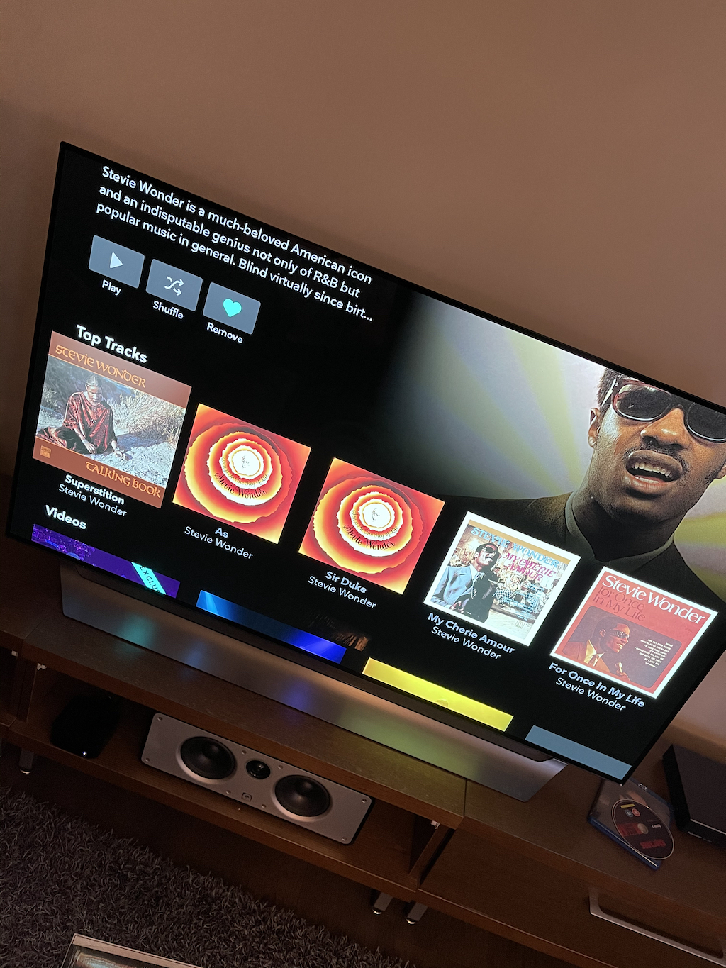 Tidal Apple TV äpps