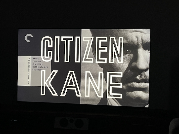 Citizen Kane 4K Blu-ray