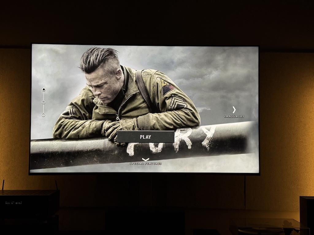 Fury 4K bluray